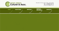 Desktop Screenshot of estudiocoturel.com.ar
